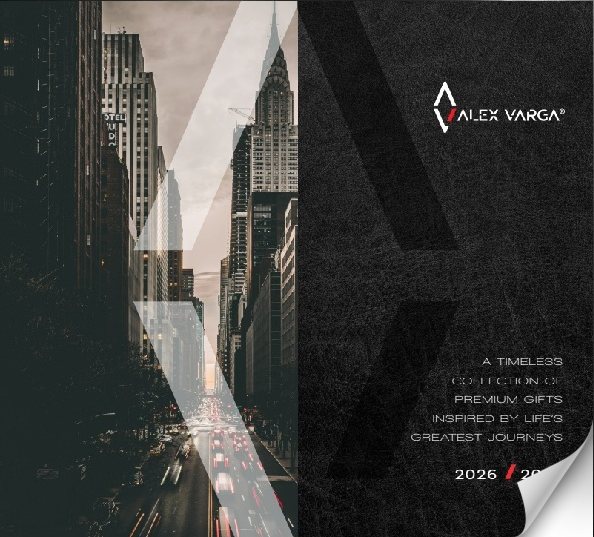 Alex Varga 2026 / 2027 catalogue cover