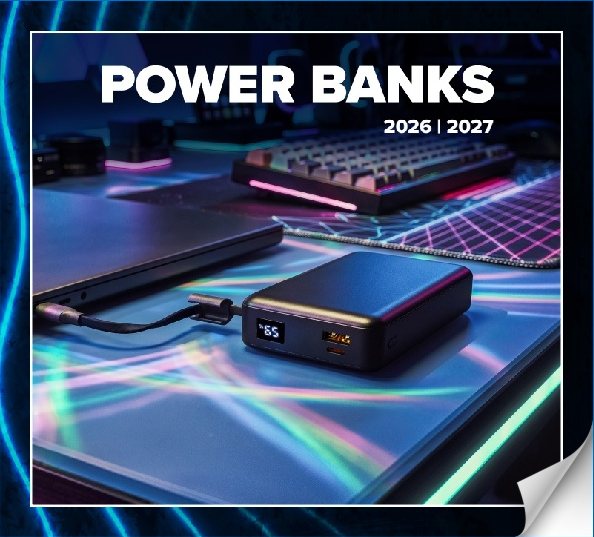 Power Banks 2026 / 2027 catalogue cover